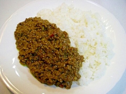 カレールーで　❤キーマカレー❤